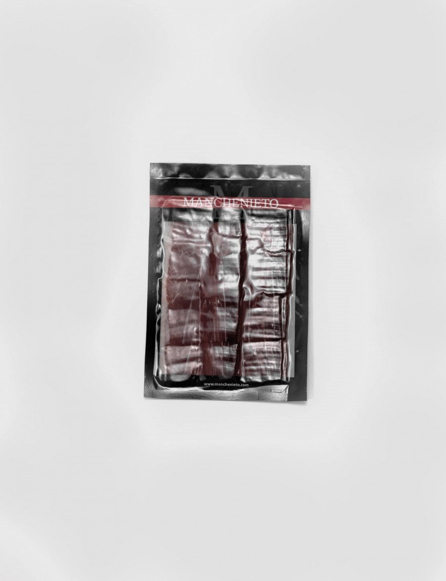 Estuche Paleta de Bellota Ibérica 50% Raza Ibérica Loncheada a Cuchillo 15 sobres - Imagen 3